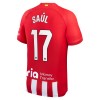 Nogometni Dres Atlético Madrid Saul 17 Domaći 23/24